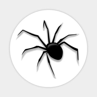 Black spider Magnet